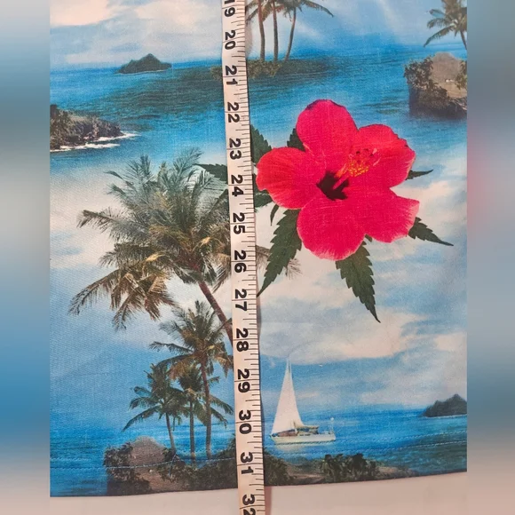 Pam & Gela Blue Red Sheath Mini Dress - Picture 5 of 5